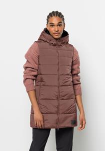 Jack Wolfskin Eisbach Vest Women Gewatteerde bodywarmer Dames L wild ginger wi