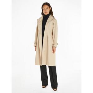 Calvin Klein Outdoorjacke "ESSENTIAL TRENCH COAT", (Set, 2 St., mit Gürtel), mit Gürtel