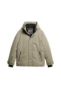 Superdry CITY PADDED HOODED WIND PARKAight Khaki Green  