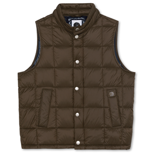 Polar Lightweight Puffer Vest Brown