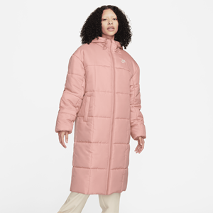 Nike Sportswear Classic Puffer Therma-FIT ruimvallende parka met capuchon voor dames - Roze