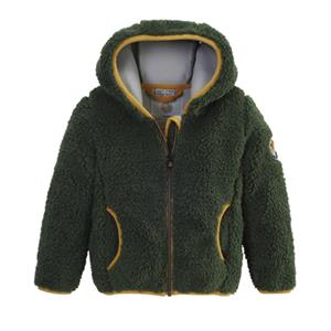 killtec Fleecejas met capuchon Bosgroen