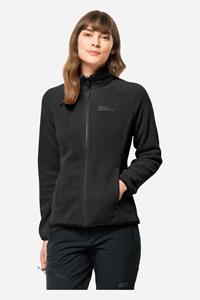 Jack Wolfskin Moonrise FZ Women Fleece jack Dames L zwart b