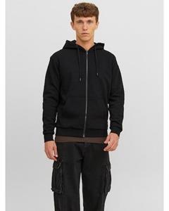 Jack & Jones Hoodie Kapuzenjacke Regular Fit Hoodie JJEBRADLEY 6023 in Schwarz