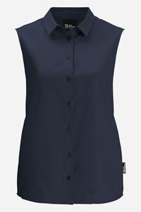 Jack Wolfskin Sonora Sleeveless Shirt Dames Marineblauw