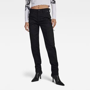 G-Star RAW Slim Cargo Broek - Zwart - Dames