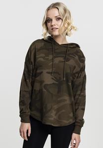 URBAN CLASSICS Kapuzenpullover "Damen Ladies Oversized Camo Hoody", (1 tlg.)