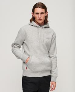 Superdry Mannen Essential Logo Hoodie Grijs