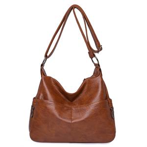 JINBAOSEN BAG Retro Women Shoulder Bag Soft PU Leather Luxury Designer Female Messenger Bag 2023 Trend Large Capacity Ladies Handbag Purses