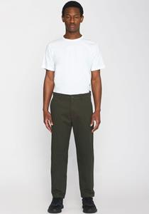 KnowledgeCotton Apparel Heren Chuck Regular Chino Twill Broek