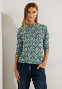 Cecil Shirt met rhombus-print