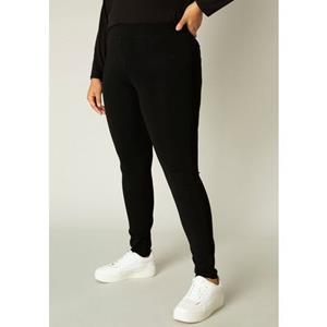 Base Level Curvy Jeggings Arnika met badge