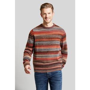 bugatti Rundhalspullover, mit Multicolor-Farbverlauf