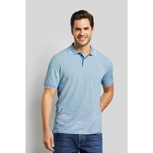 bugatti Poloshirt in dezenter Streifenoptik