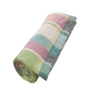 Trigema Fleeceschal "TRIGEMA Fleece-Decke mit Karo-Muster"
