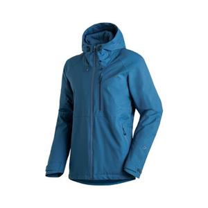 Maier Sports Outdoorjacke "AerialMove M", Herren Wanderjacke, atmungsaktiv und wasserdicht, Regenjacke mit Kapuze