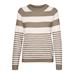 Vero Moda Rundhalspullover VMHAPPINESS LS RAGLAN PULLOVE GA BOO REP