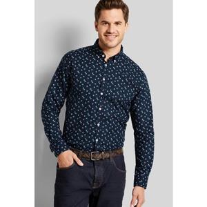 bugatti Langarmhemd mit floralem Print