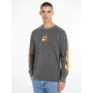 Tommy Jeans Langarmshirt TJM L/S BURNING BADGE TEE