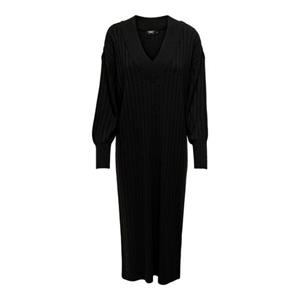 ONLY CARMAKOMA Tricotjurk CARNEW TESSA L/S MIDI V DRESS NOOS KNT