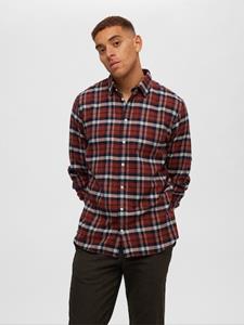 SELECTED HOMME Langarmhemd "SLHSLIMOWEN-FLANNEL SHIRT LS NOOS"