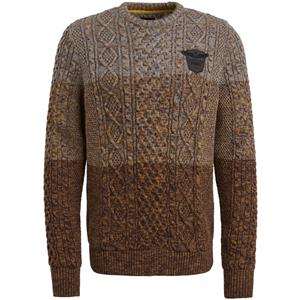 PME Legend Trui Melange Bruin