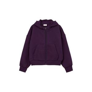 s.Oliver Junior Kapuzensweatjacke in Unifarbe