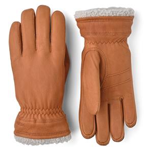 Hestra Buvika Hertenleren Handschoenen (Maat - 8, Kleur - Cork)