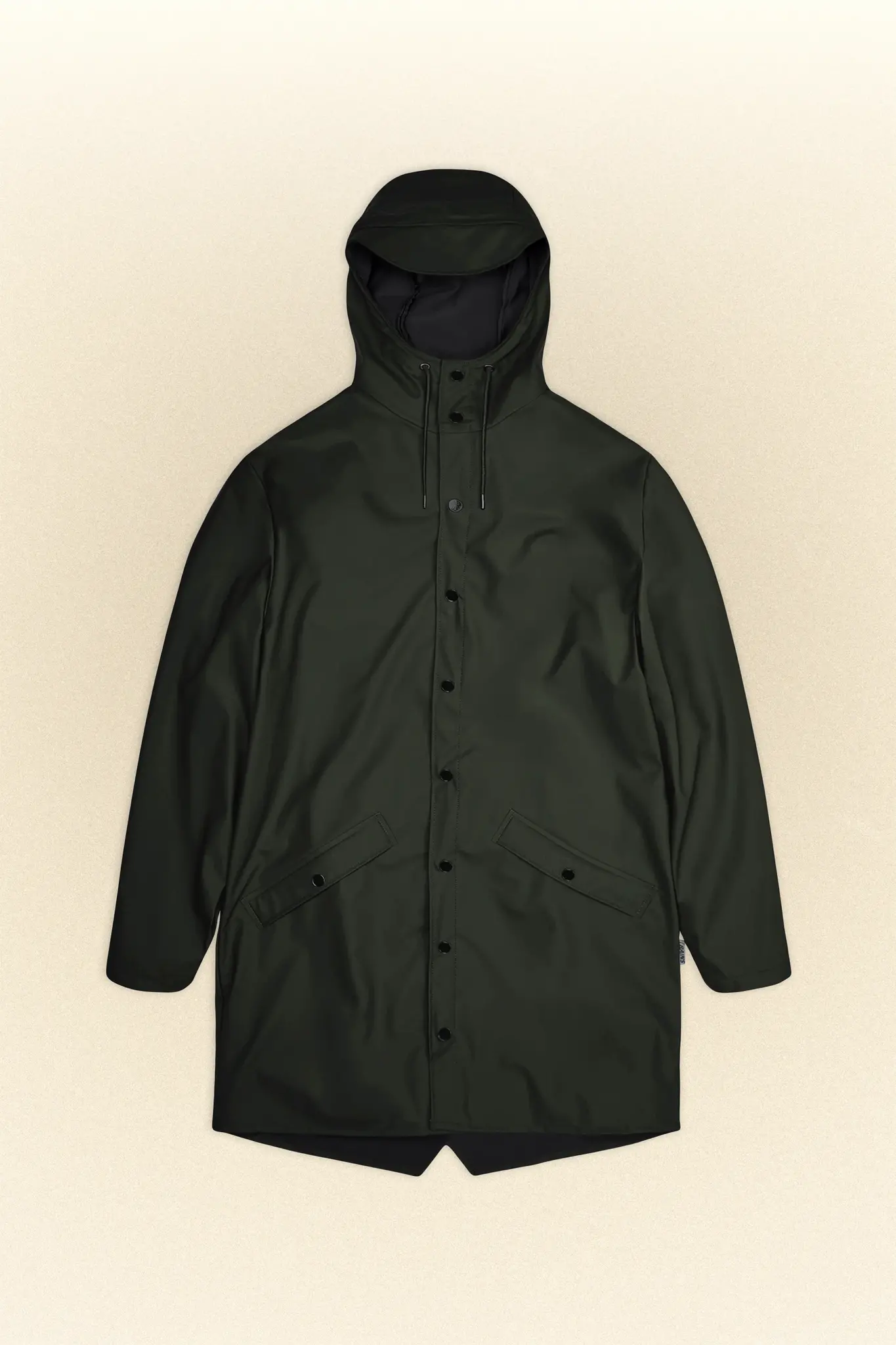 Rains 12020 long jacket evergreen
