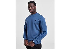Fred Perry - Crew Neck Sweatshirt - Blauwe Sweater
