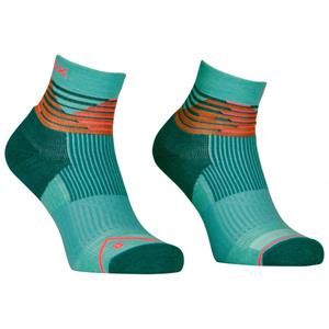 Ortovox  Women's All Mountain Quarter Socks - Merinosokken, turkoois