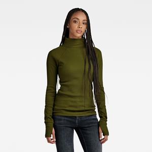 G-Star RAW Rollkragenpullover "Slim rib mock"