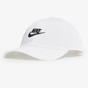 Nike Club ongestructureerde Futura Wash pet voor kids - Wit