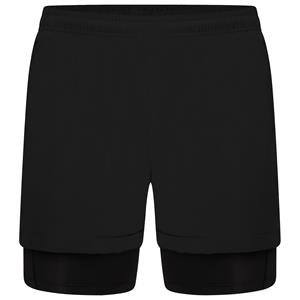 Dare 2B Heren Recreate II 2 in 1 korte broek (Zwart)