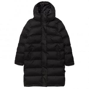 Selfhood  Women's Hooded Puffer Coat - Lange jas, zwart