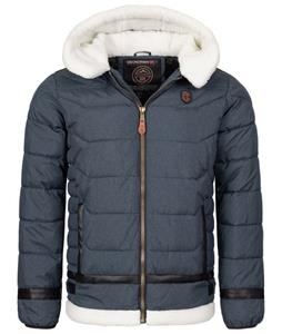 Geo Norway Winterjacke Herren Winterjacke Teddyfell-Kapuze