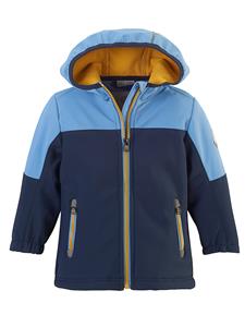 Killtec Softshell jas in blauw voor jongens