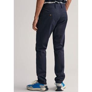 Gant Chinohose "SLIM TWILL CHINOS", mit gefütterten Seitentaschen