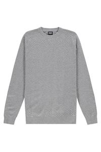 Kultivate KN RYAN  Pullover LightGreyMelange  