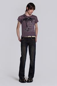 Jaded Man Buster Flared Jeans