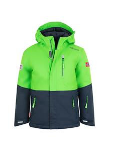 Trollkids - Kid's Hallingdal Jacket - Winterjack, groen/blauw