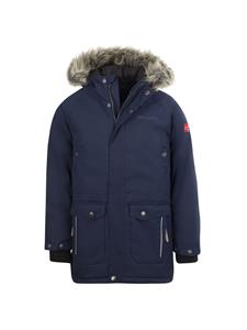 Trollkids Functionele parka in blauw voor jongens