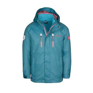 TROLLKIDS Kinder Winterjacke MYRDAL PRO (recycelt) türkis 