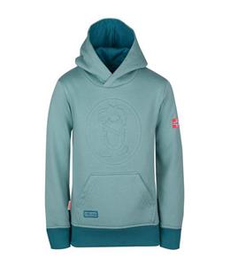 Trollkids - Kid's Lillehammer Sweater - Hoodie, turkoois