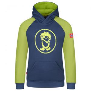 Trollkids - Kid's Stavanger Sweater - Hoodie, blauw