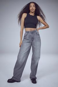 Boohoo Boyfriend Jeans, Mid Grey