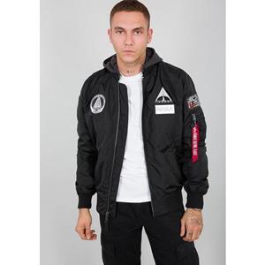 Alpha Industries Bomberjacke "Alpha Industries Men - Bomber & Flight Jackets MA-1 TT Hood NASA"