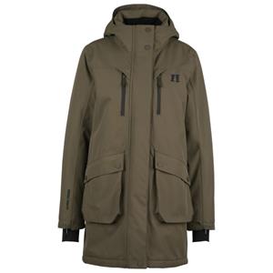 Heber Peak - Women's SylvaHe. Wool Padded Parka - Parka, bruin