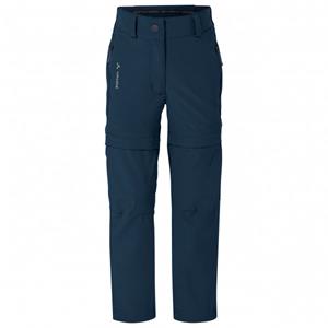 Vaude - Kid's Zip Off Pants Slim Fit - Afritsbroek, blauw