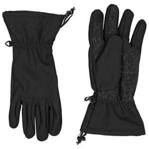 CMP - Women's Softshell Gloves - Handschoenen, zwart